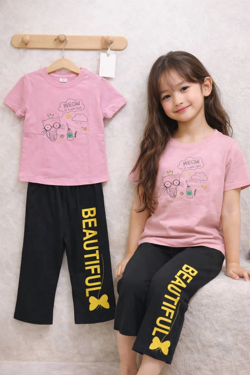 3 years to 12 years T Shart & pant set